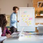 Entrepreneurs use business management skills to run their startup