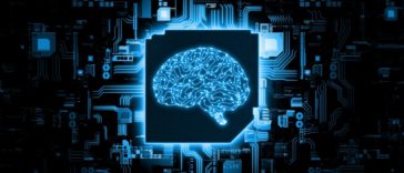 computer chip with an artificial brain