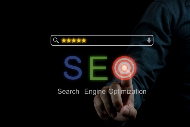 search engine with SEO written under it