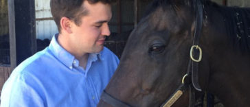 Pierce Dargan with Classic Winning Filly Snow Fairy