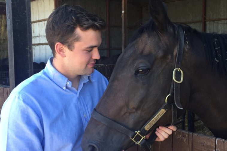 Pierce Dargan with Classic Winning Filly Snow Fairy