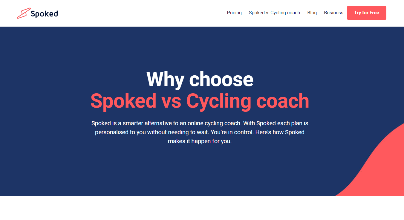 Spoked website screenshot