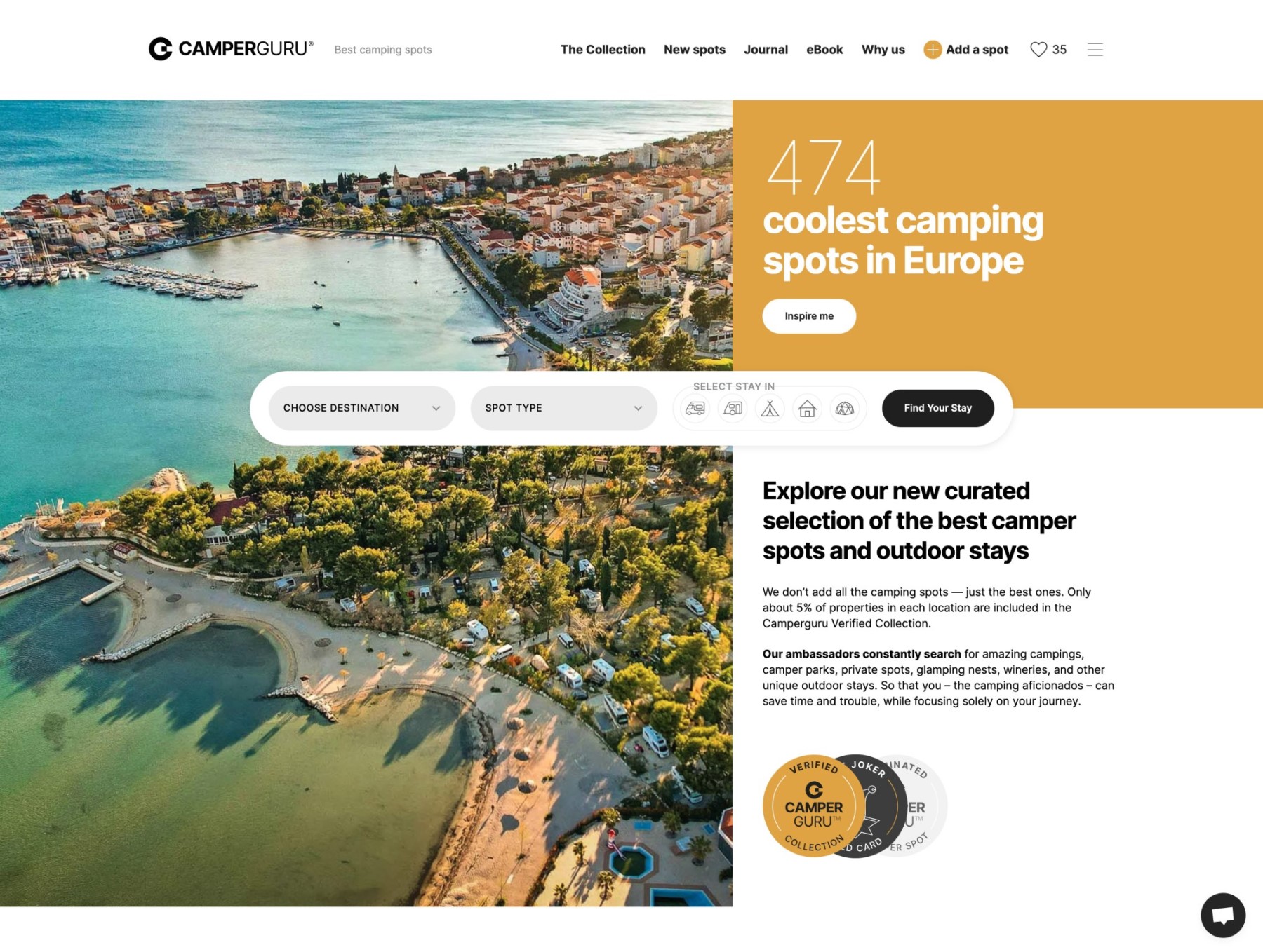 Camperguru website
