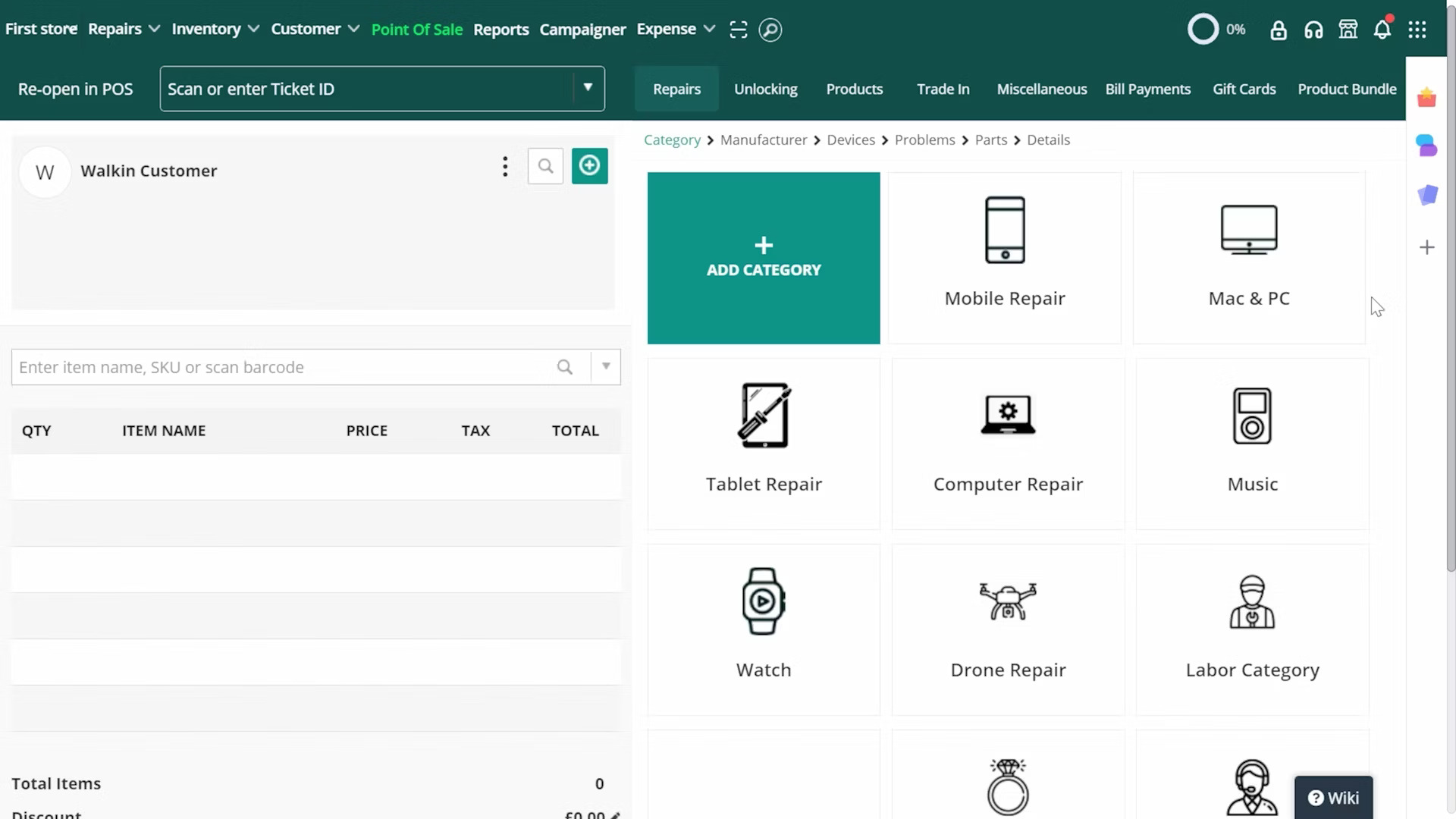 RepairDesk platform